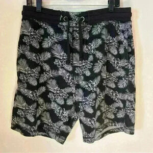 Mens Free Planet Drawstring Cotton Shorts